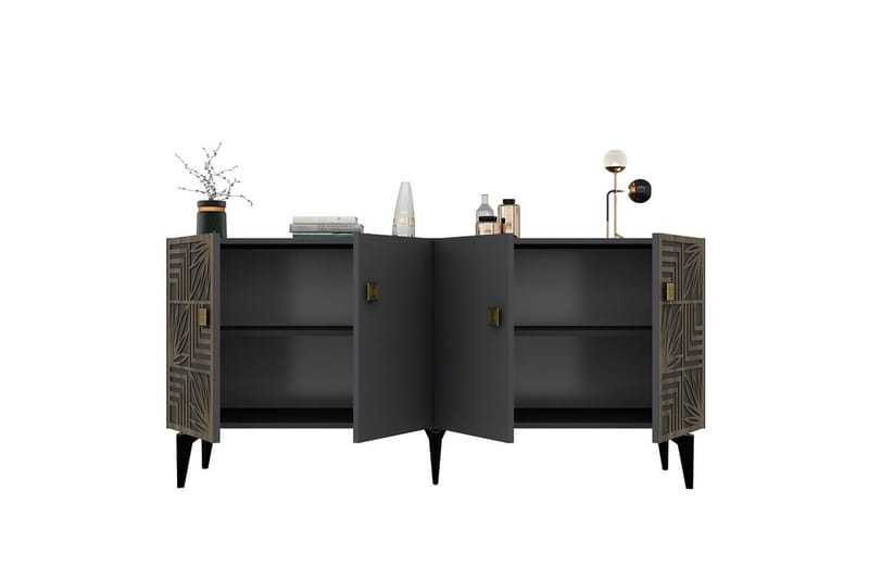 Midia Konsolbord 150 cm - Antracit - Møbler - Borde - Aflastningsbord - Entrébord