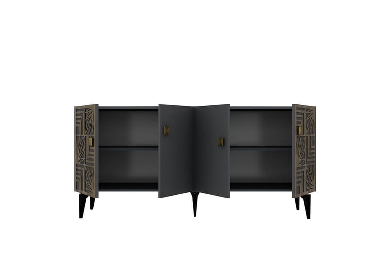 Midia Konsolbord 150 cm - Antracit - Møbler - Borde - Aflastningsbord - Entrébord