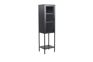 Misha Skab 41 cm - Sort - Opbevaring - Skab - Vitrineskabe