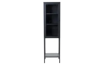 Misha Skab 41 cm - Sort - Opbevaring - Skab - Vitrineskabe