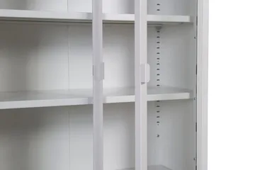 Misha Skab 75 cm - Hvid - Opbevaring - Skab - Vitrineskabe