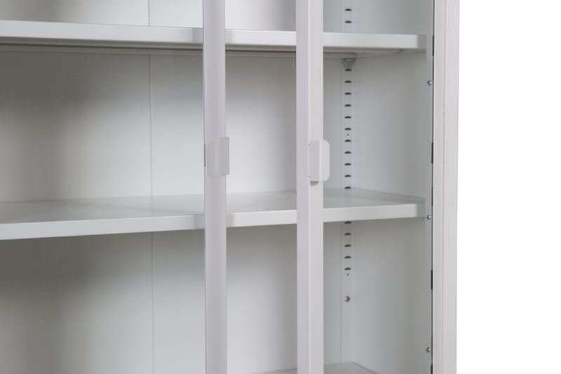 Misha Skab 75 cm - Hvid - Opbevaring - Skab - Vitrineskabe