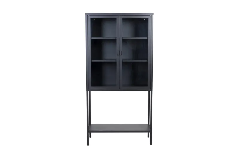 Misha Skab 75 cm - Svart - Opbevaring - Skab - Vitrineskabe