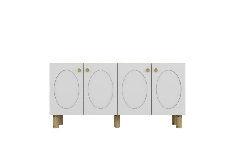 Mittopuri Konsolbord 150 cm - Brun/Hvid - Møbler - Borde - Aflastningsbord - Entrébord