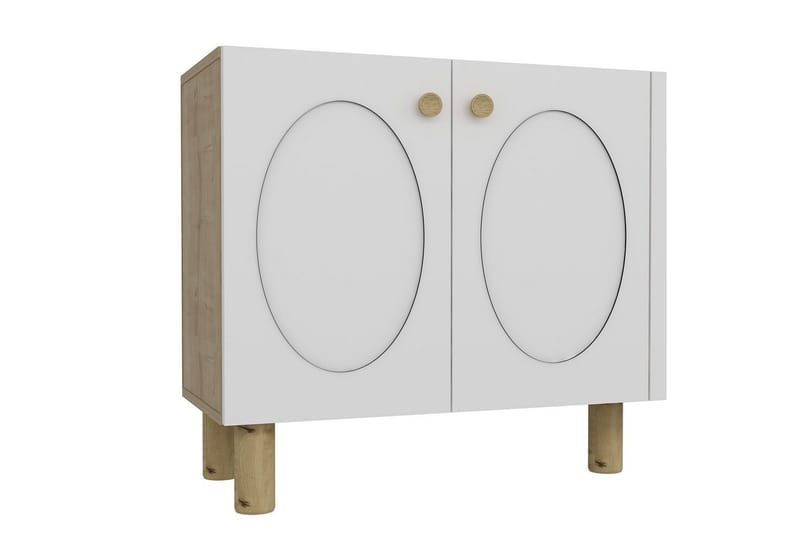 Mittopuri Konsolbord 150 cm - Brun/Hvid - Møbler - Borde - Aflastningsbord - Entrébord