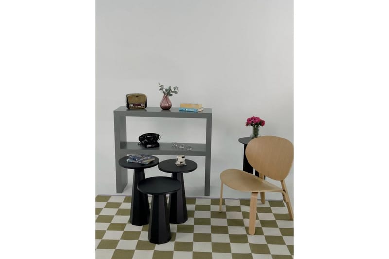 Miu Sæt borde 35 cm - Sort - Møbler - Borde - Aflastningsbord - Indskudsborde