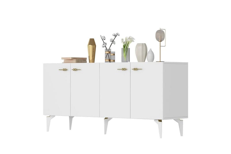 Miyuki konsolbord 150 cm - Hvid - Møbler - Borde - Aflastningsbord - Entrébord