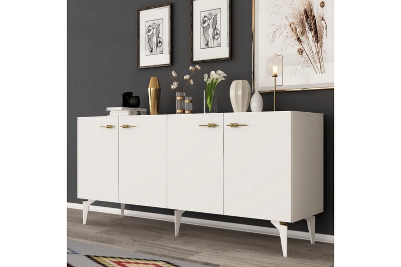 Miyuki konsolbord 150 cm - Hvid - Møbler - Borde - Aflastningsbord - Entrébord