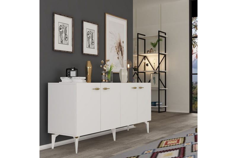 Miyuki konsolbord 150 cm - Hvid - Møbler - Borde - Aflastningsbord - Entrébord