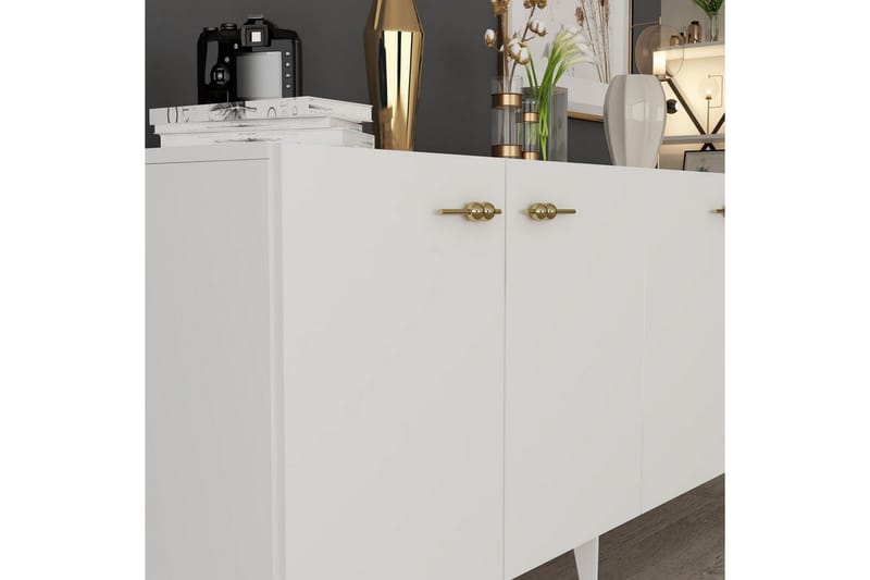 Miyuki konsolbord 150 cm - Hvid - Møbler - Borde - Aflastningsbord - Entrébord