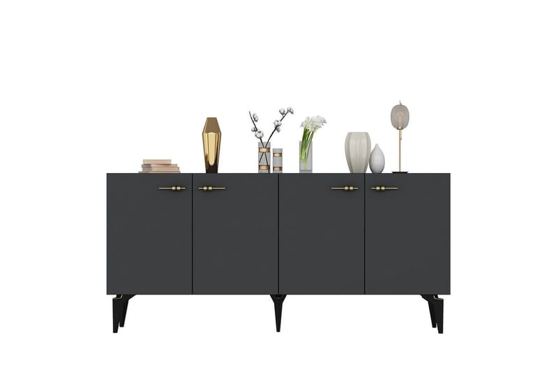 Miyuki konsolbord 150 cm - Kulgrå - Møbler - Borde - Aflastningsbord - Entrébord
