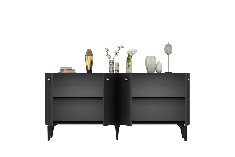 Miyuki konsolbord 150 cm - Kulgrå - Møbler - Borde - Aflastningsbord - Entrébord