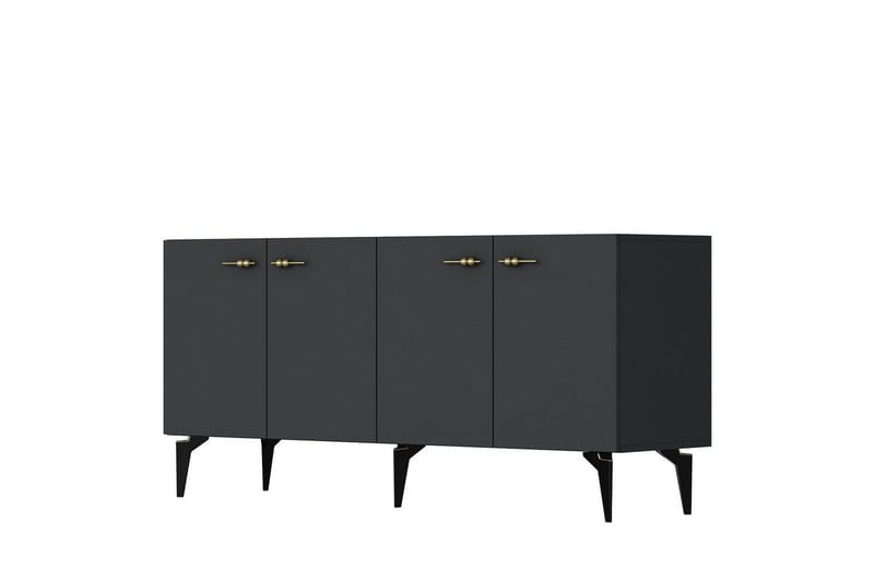 Miyuki konsolbord 150 cm - Kulgrå - Møbler - Borde - Aflastningsbord - Entrébord