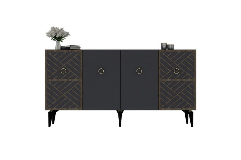 Miyumi Konsolbord 150 cm - Antracit - Møbler - Borde - Aflastningsbord - Entrébord