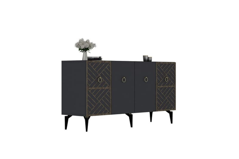 Miyumi Konsolbord 150 cm - Antracit - Møbler - Borde - Aflastningsbord - Entrébord