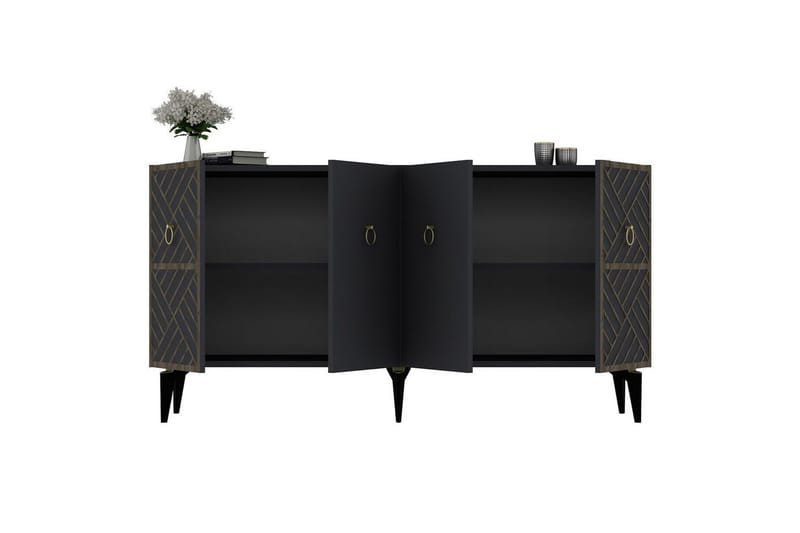 Miyumi Konsolbord 150 cm - Antracit - Møbler - Borde - Aflastningsbord - Entrébord