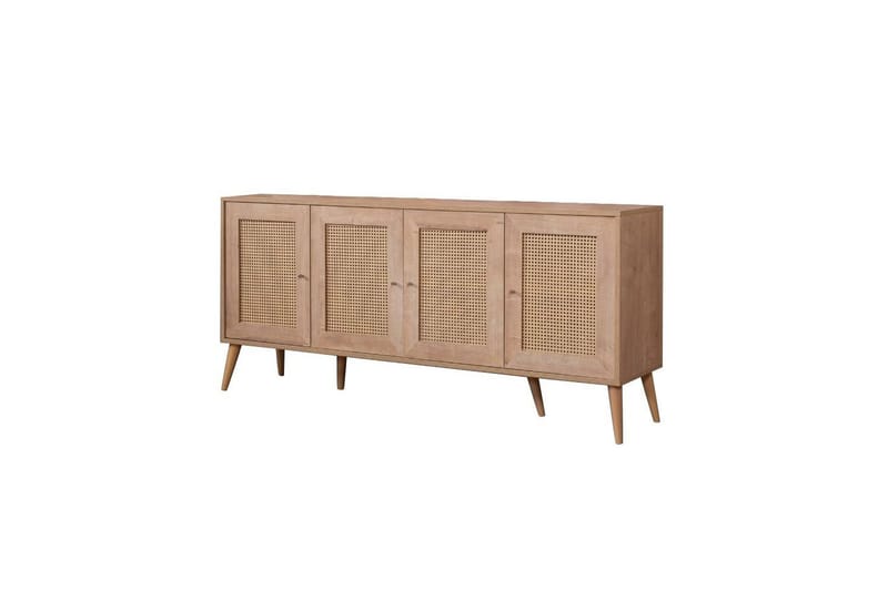 Mjudi Konsolbord 80 cm - Mellemfarvet træ - Møbler - Borde - Aflastningsbord - Entrébord