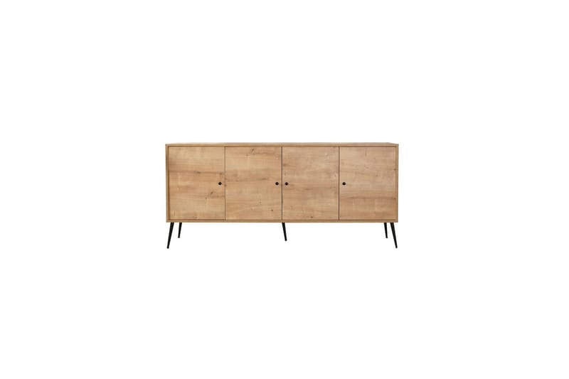 Mjudi Konsolbord 80 cm - Mellemfarvet træ - Møbler - Borde - Aflastningsbord - Entrébord