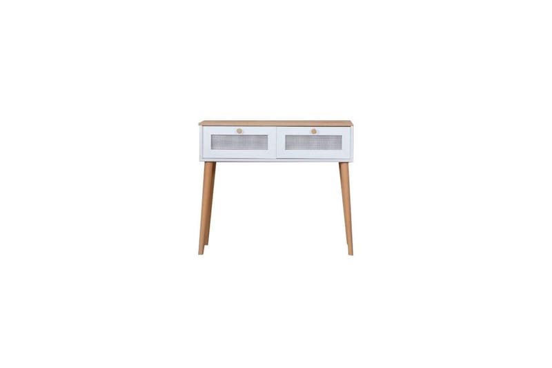 Mjudi Konsolbord 95 cm - Hvid/Lysfarvet træ - Møbler - Borde - Aflastningsbord - Entrébord