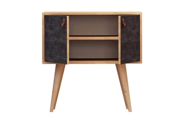 Mod Design skænk Læder beslag - Grå / træ - Opbevaring - Opbevaringsmøbler - Skænke & sideboards