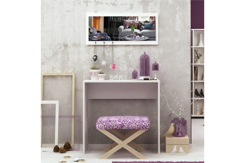 Mod design skrivebord - Hvid - Møbler - Borde - Kontorbord - Skrivebord