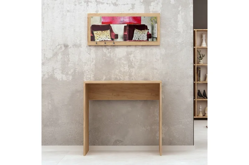 Mod design skrivebord, Træ
