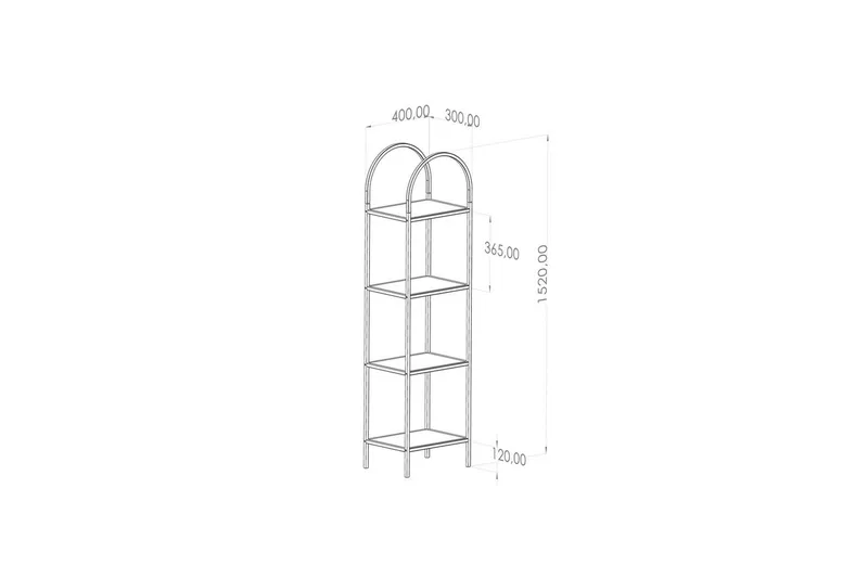 Monaia Konsolbord 175 cm - Guld - Møbler - Borde - Aflastningsbord - Entrébord