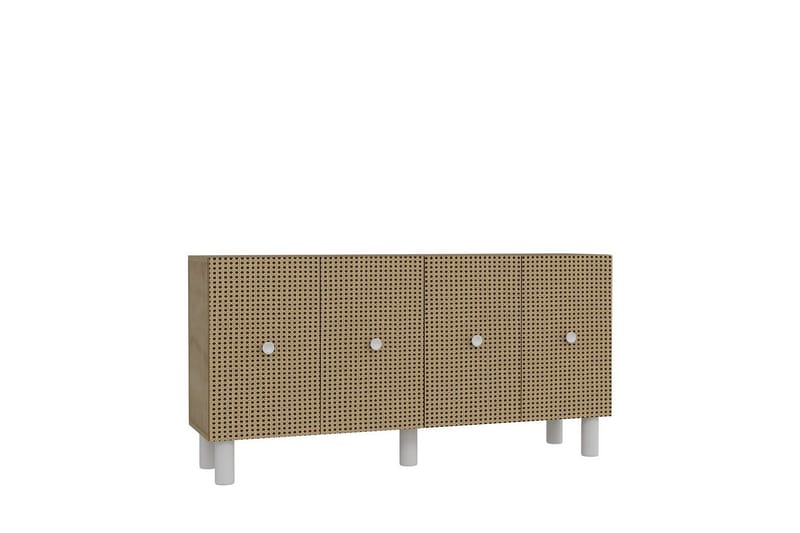 Mono Konsolbord 150 cm - Beige/Rødbrunt træ - Møbler - Borde - Aflastningsbord - Entrébord