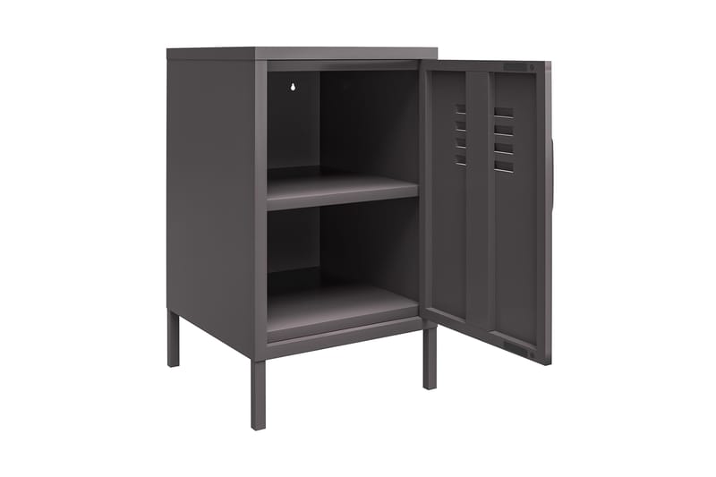 Moon Phases Sidobord 38x40 cm Blå Queer Eye Grey - Møbler - Borde - Aflastningsbord - Lampebord