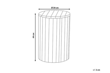 Movas Sidebord - Træ/Natur - Møbler - Borde - Aflastningsbord - Sengebord