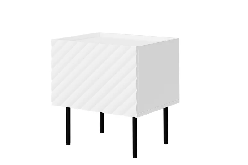 Munkedal Natbord 47 cm, Hvid