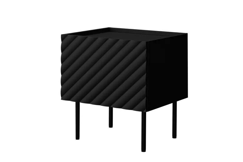 Munkedal Natbord 47 cm - Sort - Møbler - Borde - Aflastningsbord - Sengebord