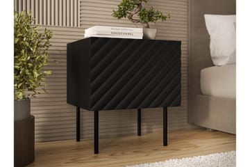 Munkedal Natbord 47 cm - Sort - Møbler - Borde - Aflastningsbord - Sengebord