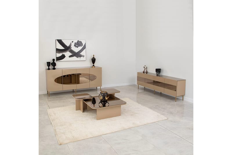 Narain Konsolbord 180 cm - Bronze/Guld - Entrébord - Konsolbord & sidebord