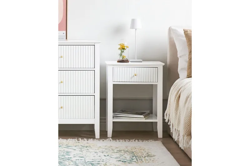 Natbord Assisi med opbevaringsskuffe - Møbler - Borde - Aflastningsbord - Sengebord