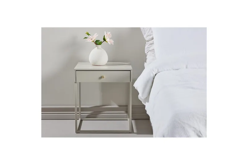 Natbord Bakal - Beige - Møbler - Borde - Aflastningsbord - Sengebord