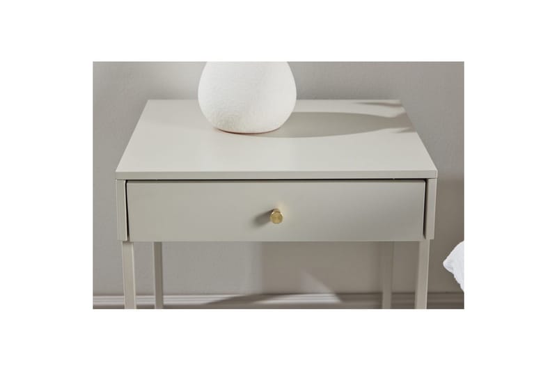 Natbord Bakal - Beige - Møbler - Borde - Aflastningsbord - Sengebord