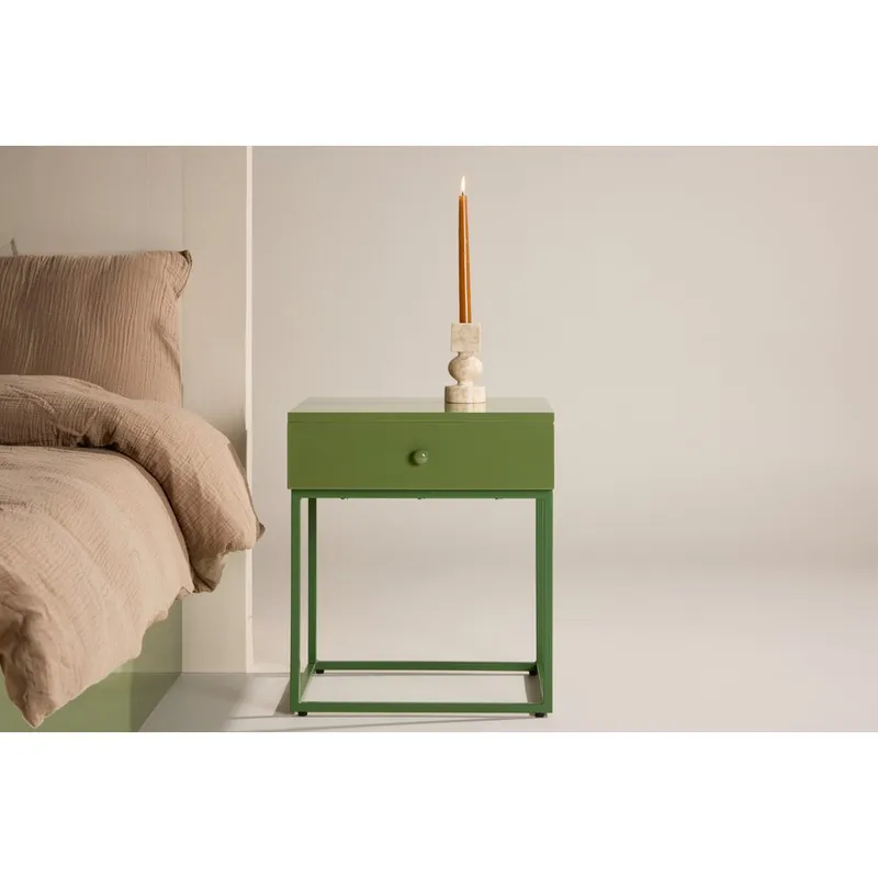 Natbord Bakal - Grøn - Møbler - Borde - Aflastningsbord - Sengebord