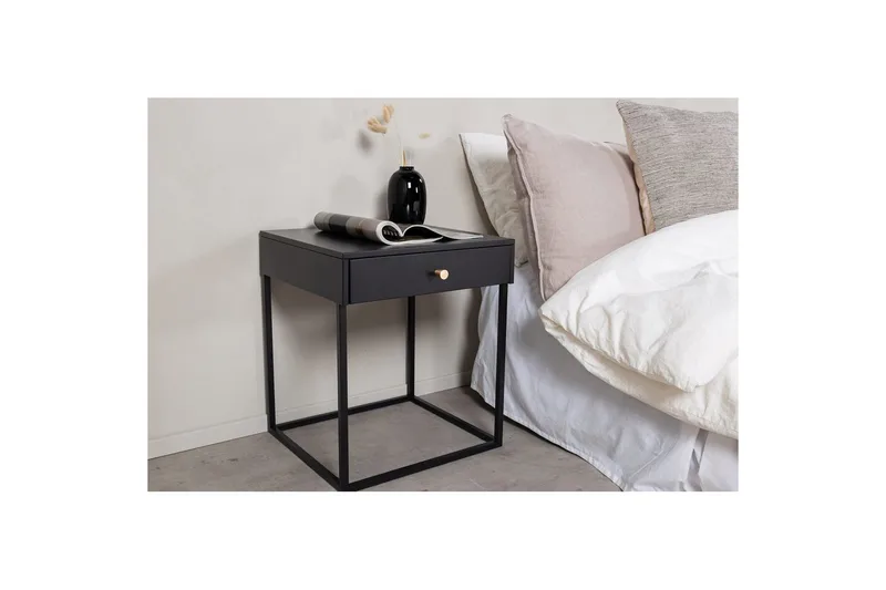 Natbord Bakal - Sort - Møbler - Borde - Aflastningsbord - Sengebord
