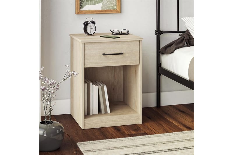 Natbord BrEZ Blond eg - Blond eg - Møbler - Borde - Aflastningsbord - Sengebord