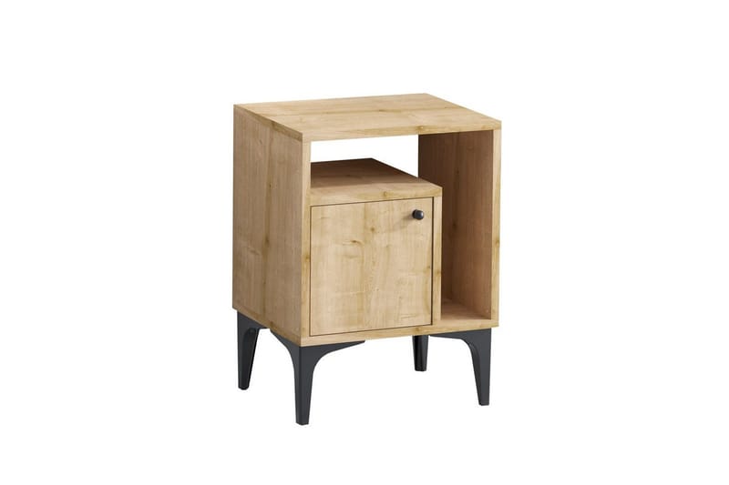 Natbord Cliffmarch Sudamal Eg - Sort/Mørkfarvet træ - Møbler - Borde - Aflastningsbord - Sengebord