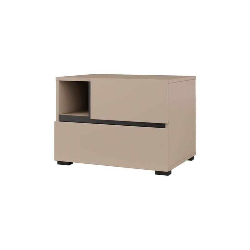 Natbord Cross S med 2 skuffer - Congo - Møbler - Borde - Aflastningsbord - Sengebord