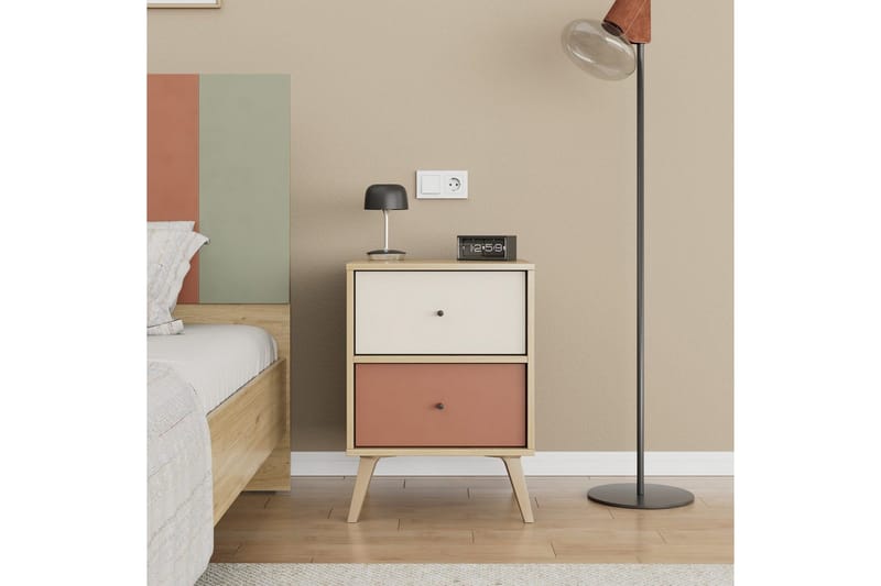 Natbord Felyra Flerfarvet - Multifarvet - Møbler - Borde - Aflastningsbord - Sengebord