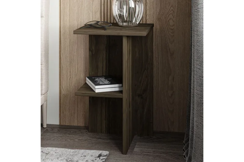 Natbord Gwyneth Valnød - Valnød - Møbler - Borde - Aflastningsbord - Sengebord