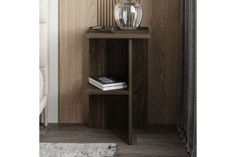 Natbord Gwyneth Valnød - Valnød - Møbler - Borde - Aflastningsbord - Sengebord