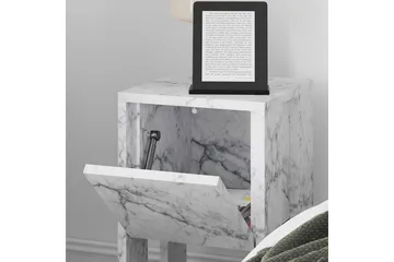 Natbord Haelyn Carrara Marmor - Carrara Marmor - Møbler - Borde - Aflastningsbord - Sengebord