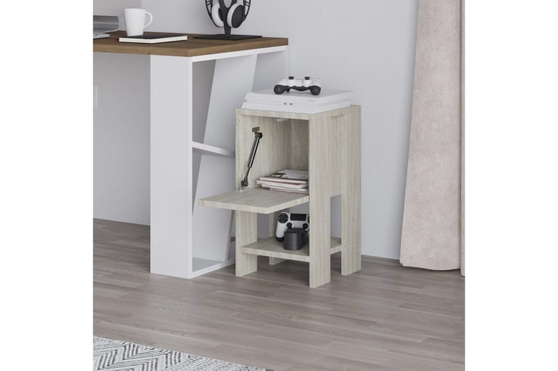 Natbord Haelyn Travertin - Travertin - Møbler - Borde - Aflastningsbord - Sengebord