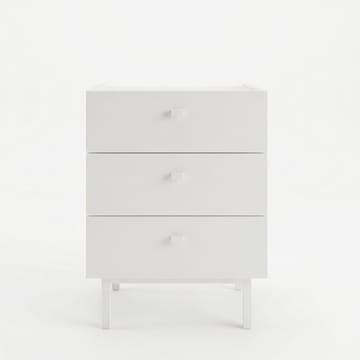 Natbord Hanah Home Luke (47,9 x 63,5 x 36,8 cm) Hvid - Hvid - Møbler - Borde - Aflastningsbord - Sengebord