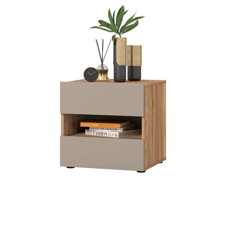 Natbord Impressio med 2 skuffer - Møbler - Borde - Aflastningsbord - Sengebord