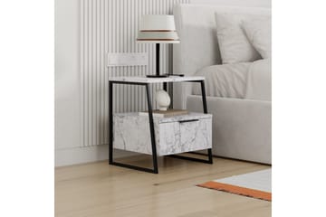 Natbord Kavilash Carrara Marmor - Carrara Marmor - Møbler - Borde - Aflastningsbord - Sengebord